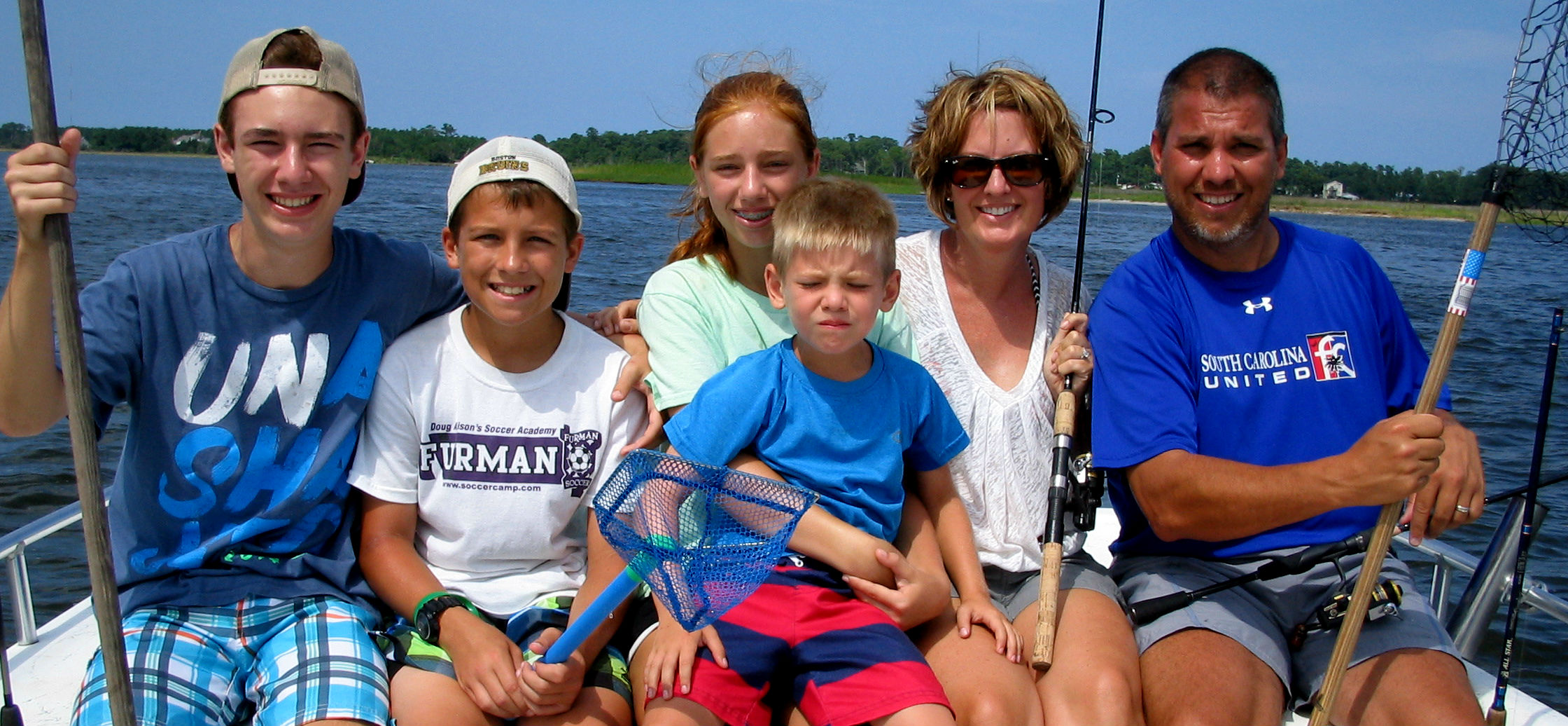 OBX family fishing
