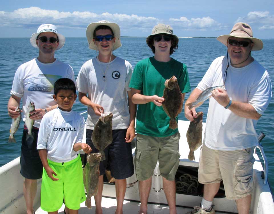 Summer flounder, Bluefish, and Weakfish