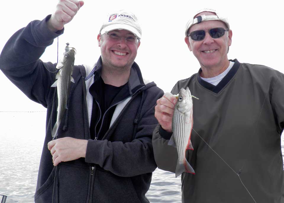 OBX spring fishing for stripers
