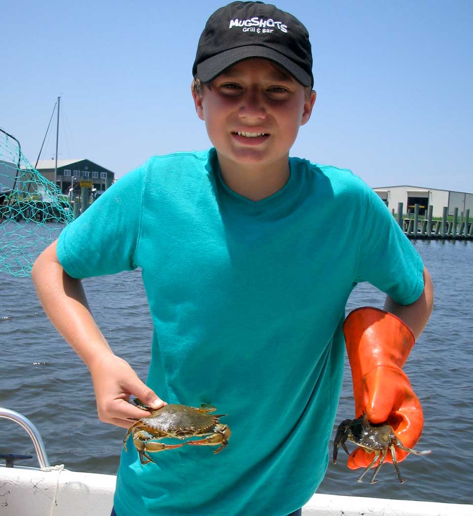 Outer Banks crabbing charters
