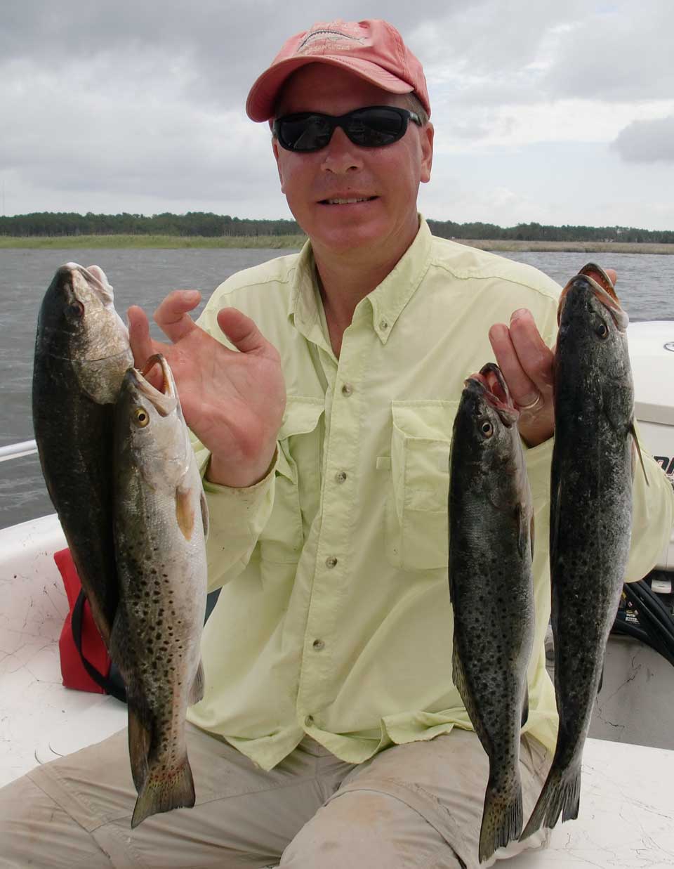 Red drum and Spotted seatrout