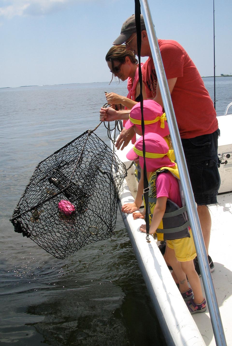Outer Banks crabbing charter