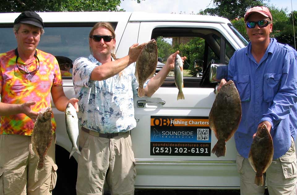 Summer flounder, Weakfish, and Bluefish